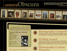 Tablet Screenshot of obscurajournal.com
